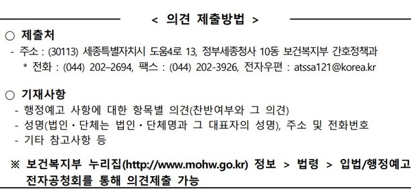 진료지원간호사 체계적 교육 위한 교육과정 고시 제정안 행정예고