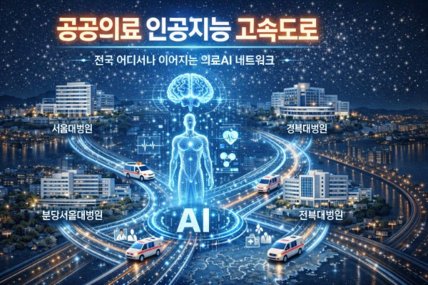복지부, 국립대병원 중심 ‘공공의료 인공지능 고속도로’ 구축